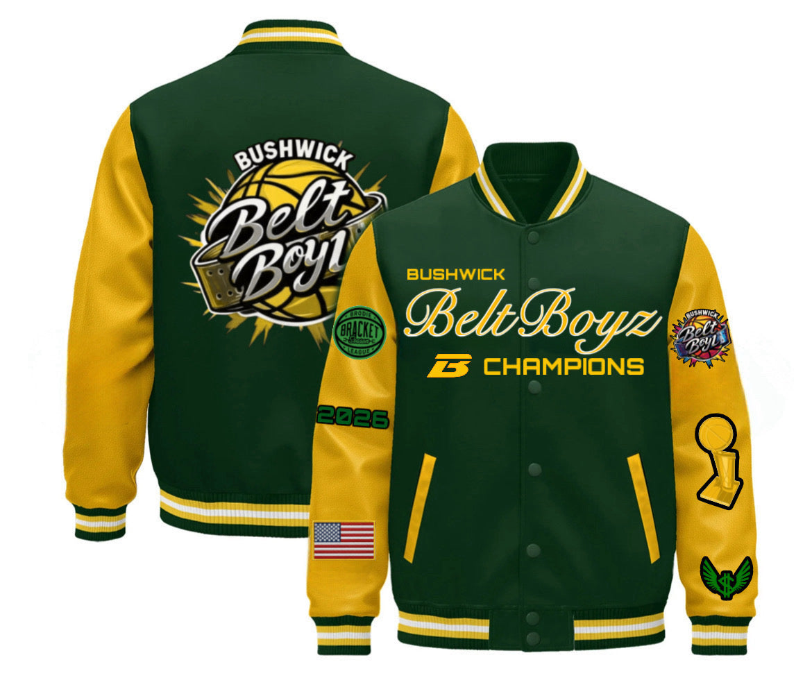 Bushwick BELTBOYZ CHAMPIONSHIP Varsity Jacket