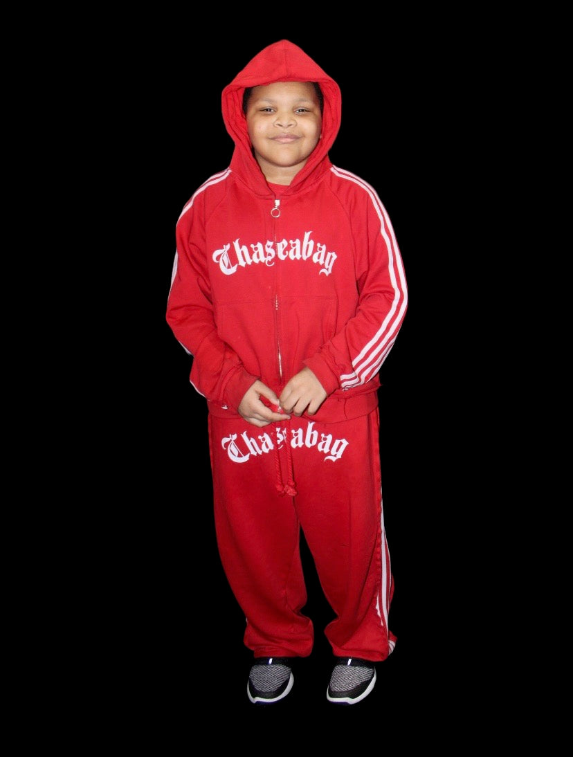 Limited Edition Stripe Sweatsuit